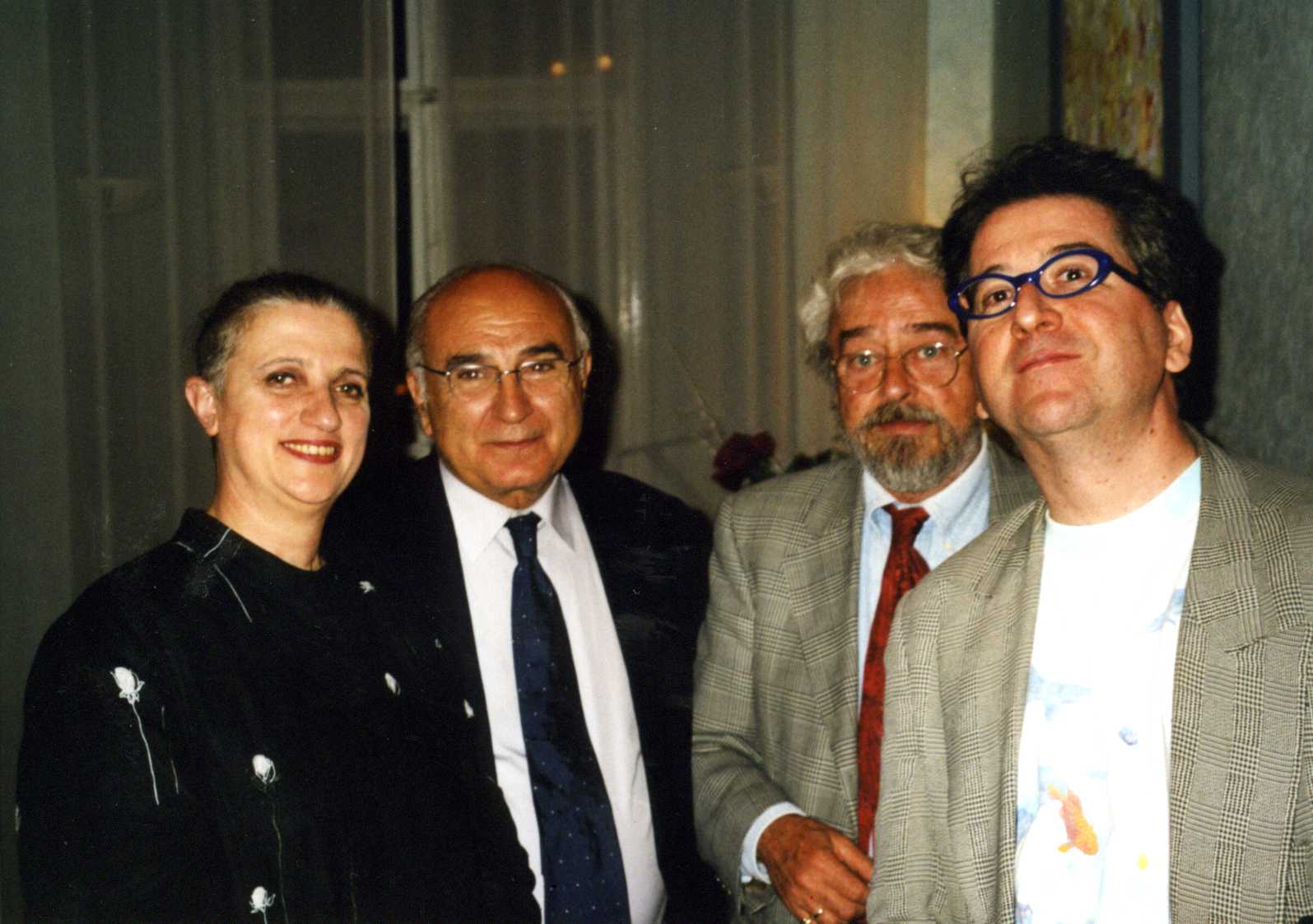LAdeV con Brines, Alvarez y Rossetti en Berlín, 2000